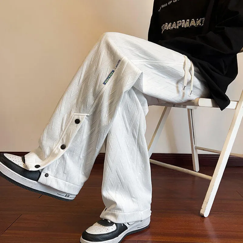 ZYKY Casual Pants Unisex Beige Yellow-9