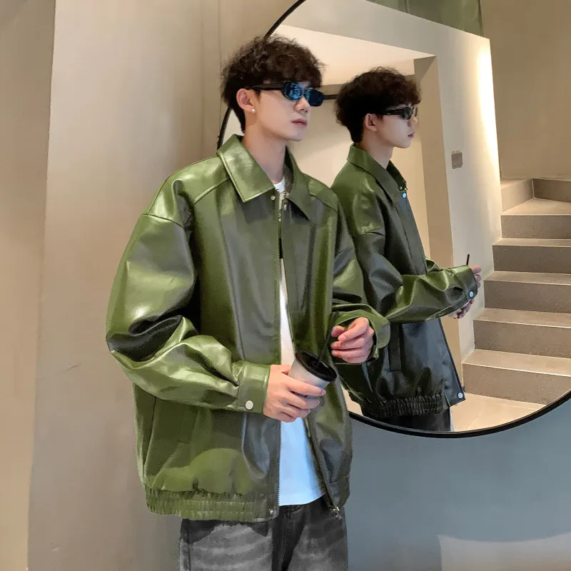 ZYKY Leather Jackets Coats Unisex-8