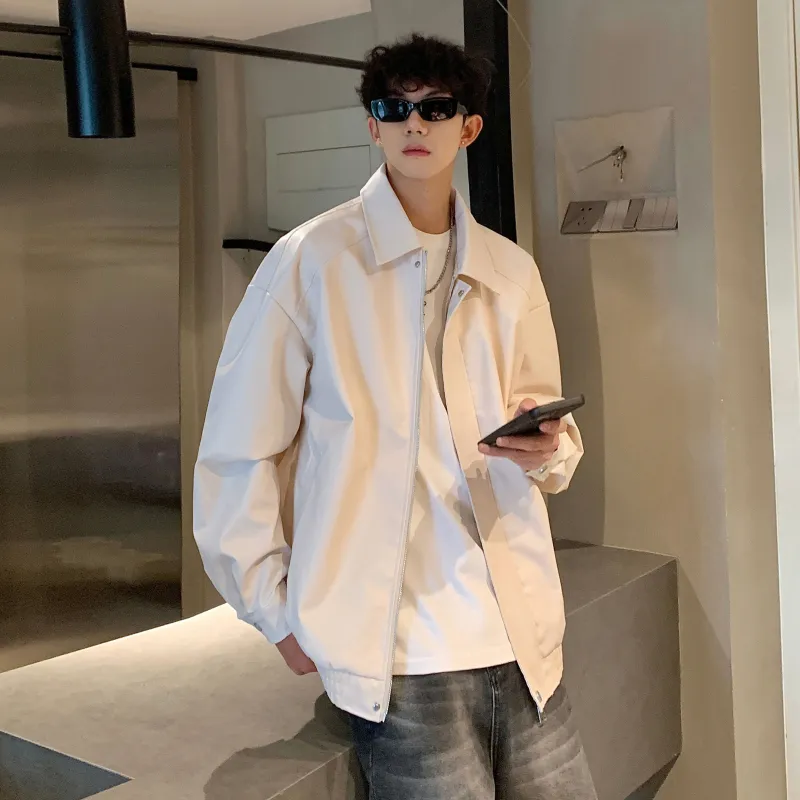 ZYKY Leather Jackets Coats Unisex-4
