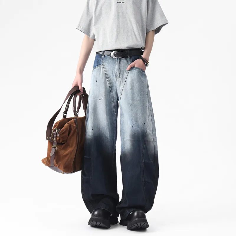 ZYKY Jeans Unisex Gradient Blue-2