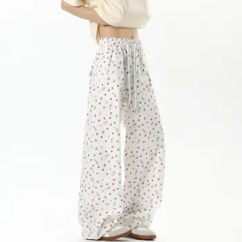 ZYKY Casual Pants Unisex White