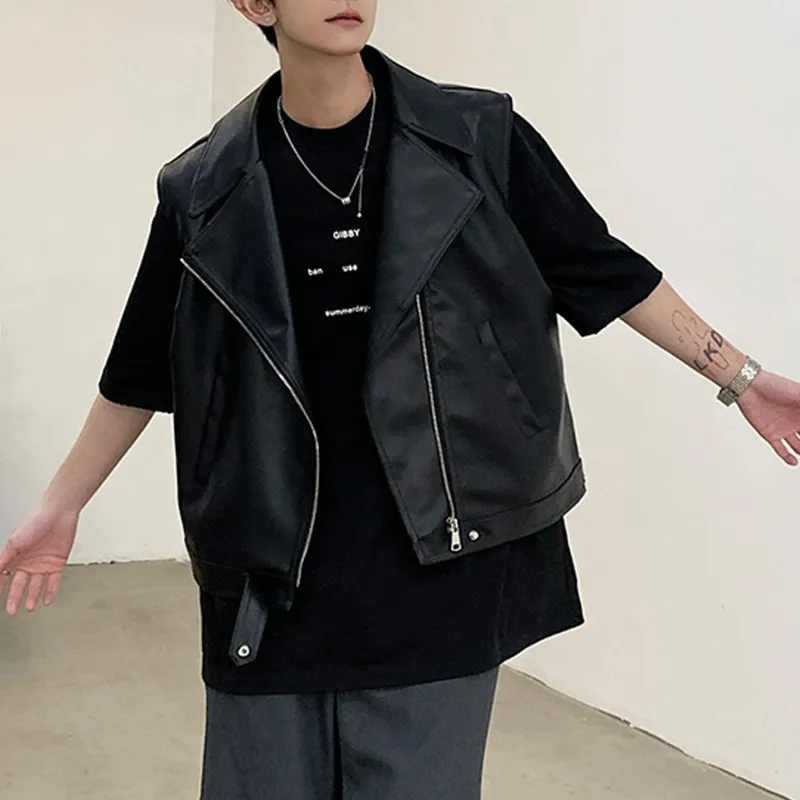 ZYKY Leather Jacket Unisex Black-2
