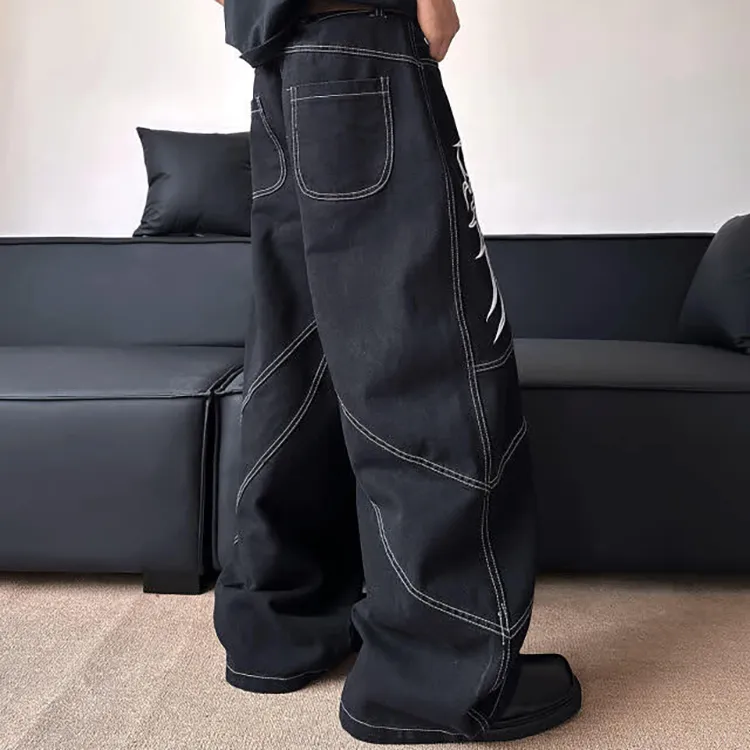 ZYKY Jeans Unisex Black-4