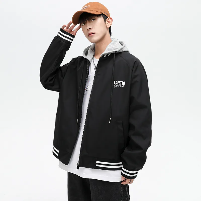 Lafetto Baseball Jacket Coat Unisex-3