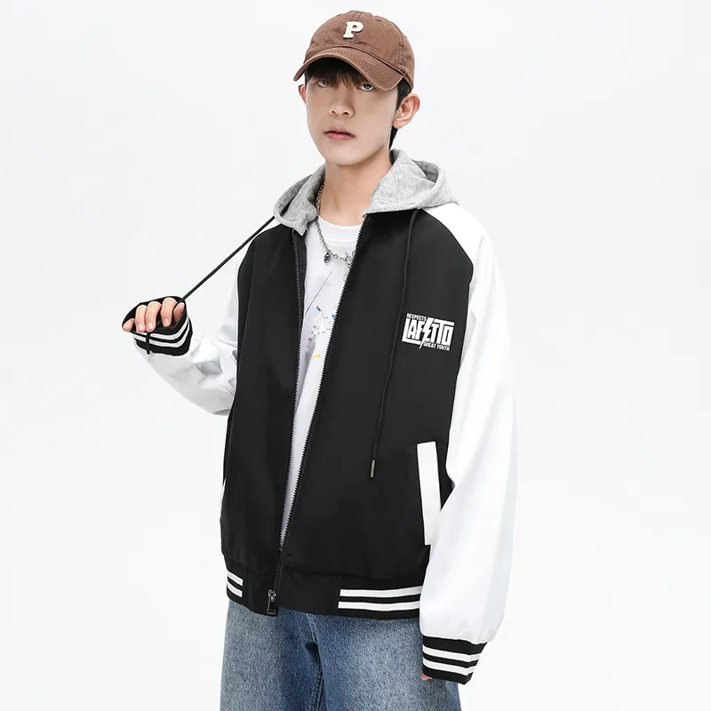 Lafetto Baseball Jacket Coat Unisex-3