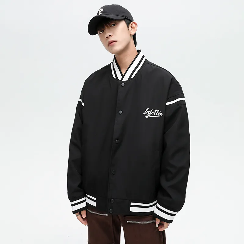 Lafetto Baseball Jacket Coat Unisex-3