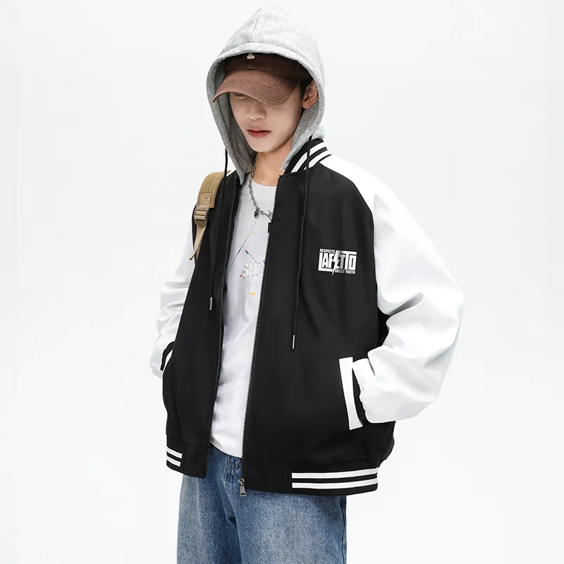 Lafetto Baseball Jacket Coat Unisex-2