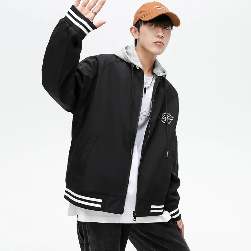 Lafetto Baseball Jacket Coat Unisex-3
