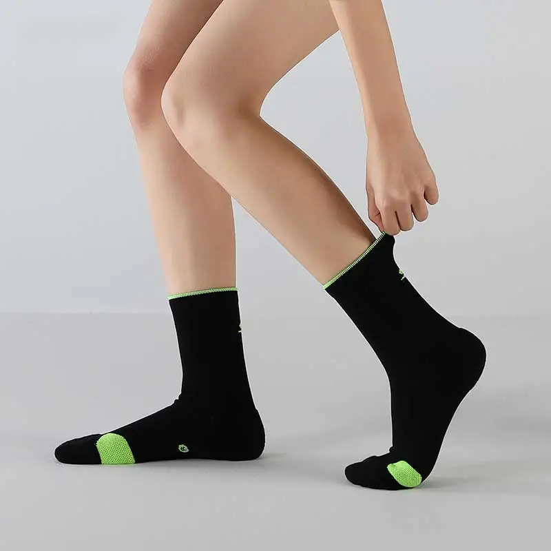 MUSCLESWING Mid Calf Socks Women's 4 Pack-6