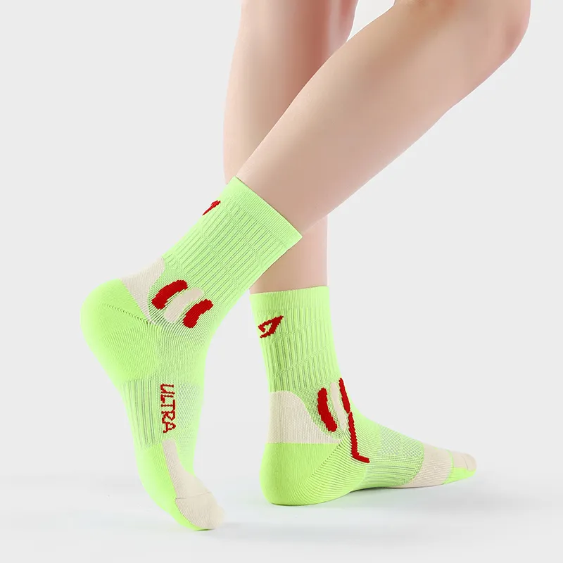 MUSCLESWING Mid Calf Socks Men's 4 Pack-4
