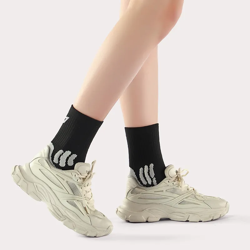 MUSCLESWING Mid Calf Socks Men's 4 Pack-2
