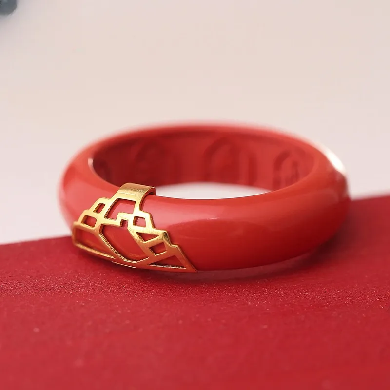 ZHIZUO Jade Rings Unisex-2