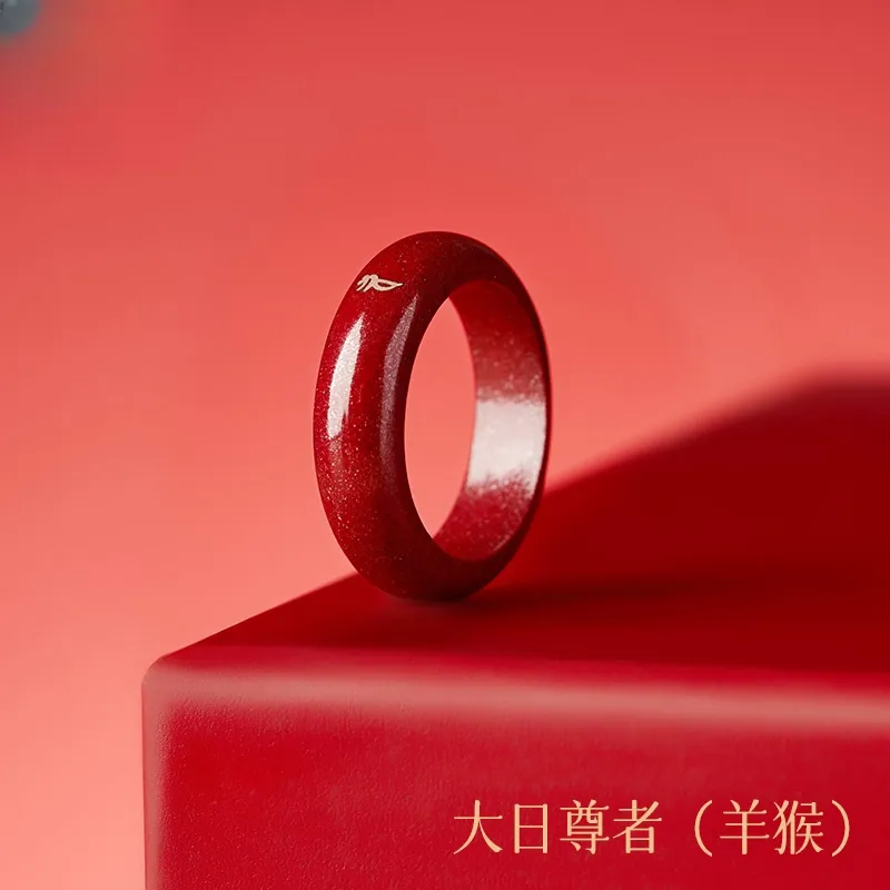 ZHIZUO Jade Rings Unisex-12