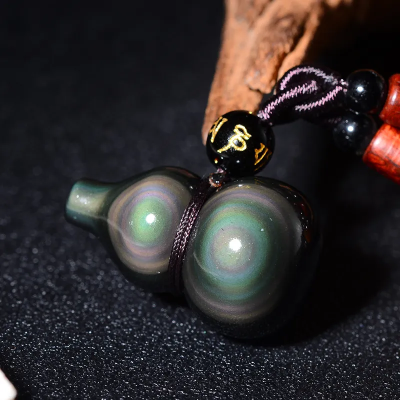 ZHIZUO Obsidian Pendants Unisex-2