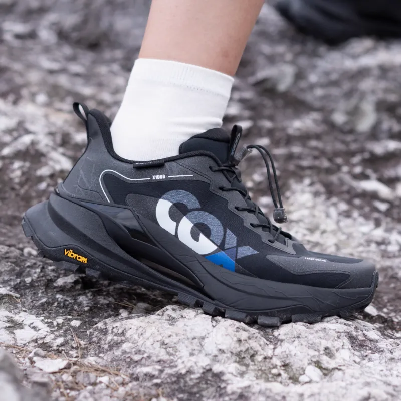 CGX X1000 Cushioning Anti-Slip And Wear-Resistant Outdoor Shoes Men's Titanium Black-1