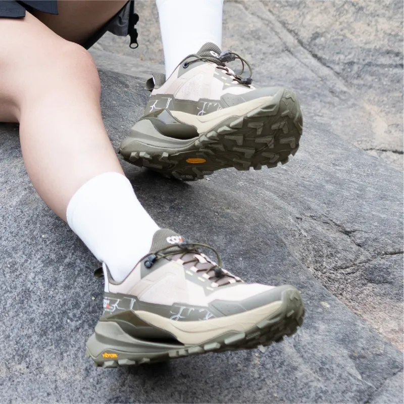 CGX X1000 Outdoor Shoes Men Low Top Transparent Green-3
