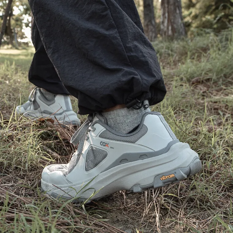 CGX G800 Slip Resistant, Abrasion Resistant, Moisture Wicking Low Top Hiking Shoes Women's Gray-2