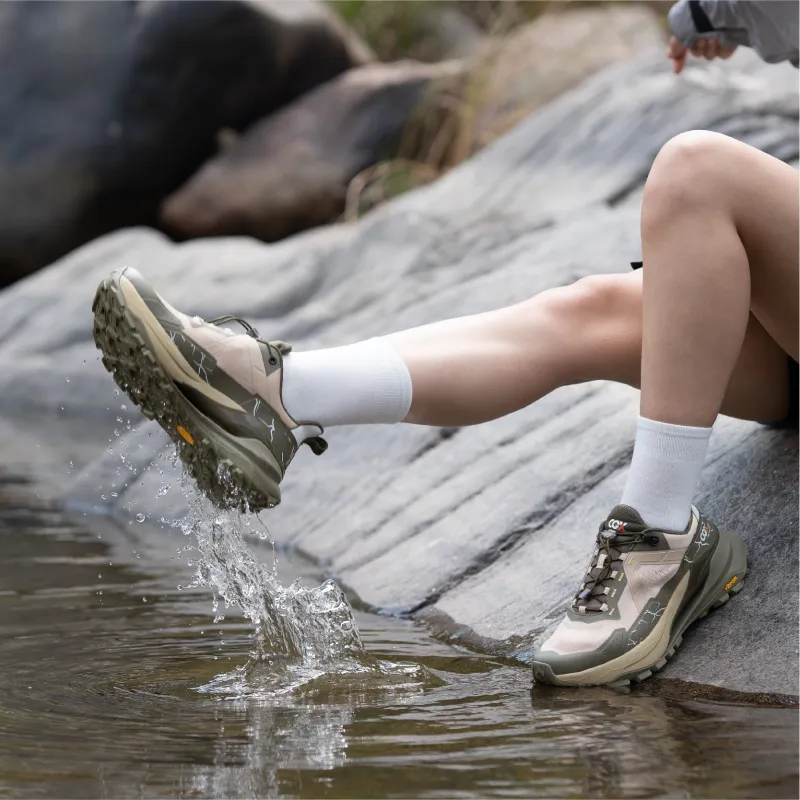 CGX X1000 Outdoor Shoes Men Low Top Transparent Green-2