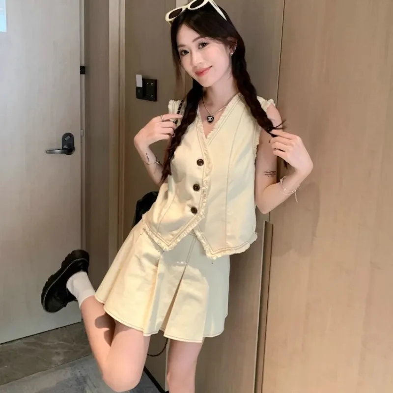 MITX Casual Suits Women's Image Color Clothing Sets Skirt-4