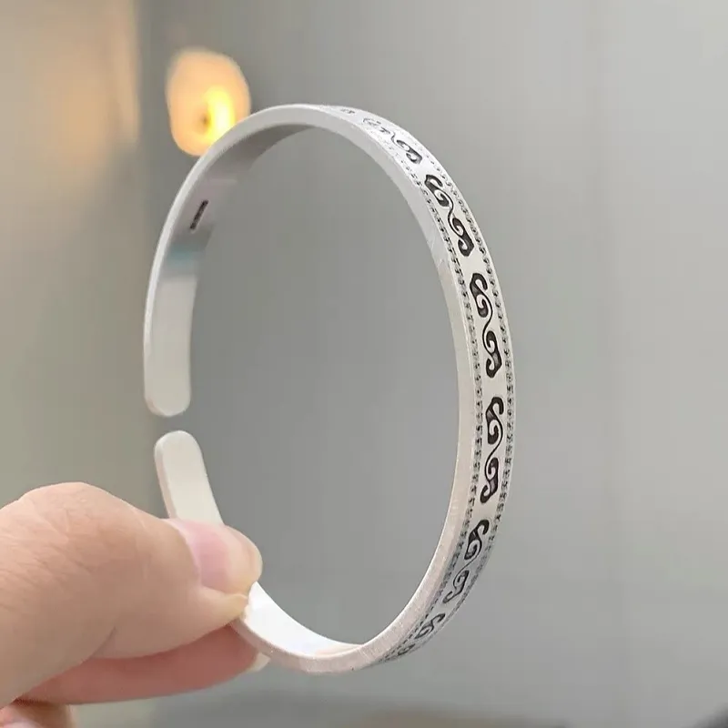 CUTE DAME S999 Sterling Silver Bracelets Women's Silver-4