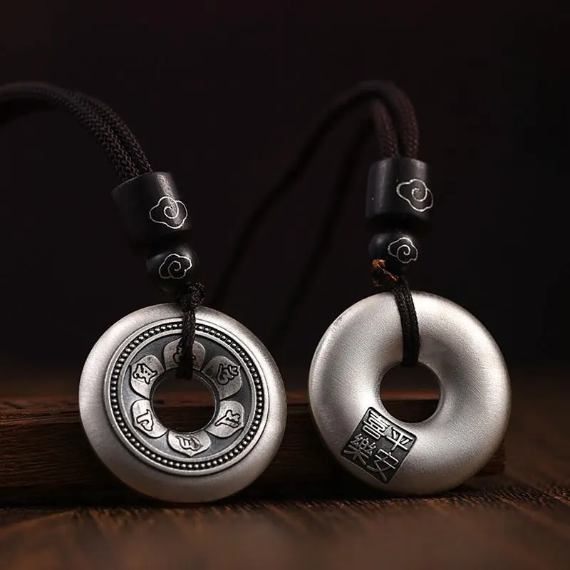 CUTE DAME Sterling Silver Necklaces Unisex-1