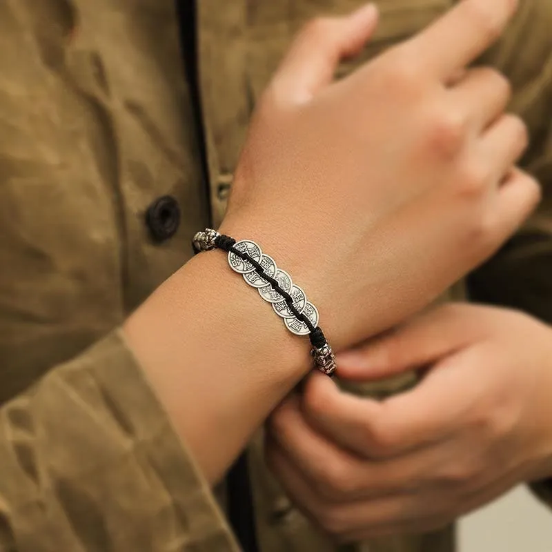 CUTE DAME S999 Pure Silver Bracelets Unisex Silver-4