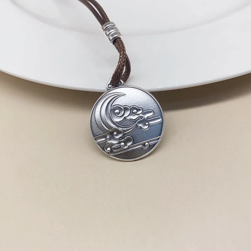 CUTE DAME S999 Sterling Silver Necklaces Unisex Silver-3
