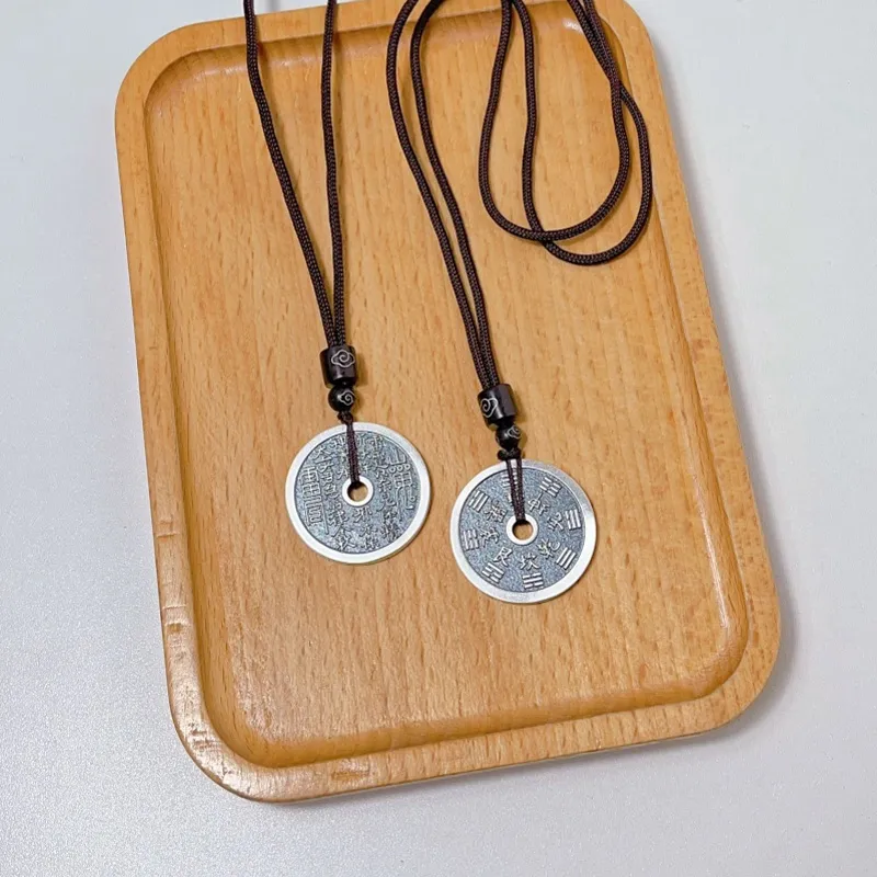 CUTE DAME S999 Sterling Silver Necklaces Unisex Silver-4