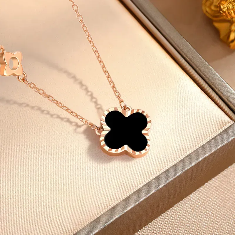 CUTE DAME Sterling Silver Necklaces Women's-12
