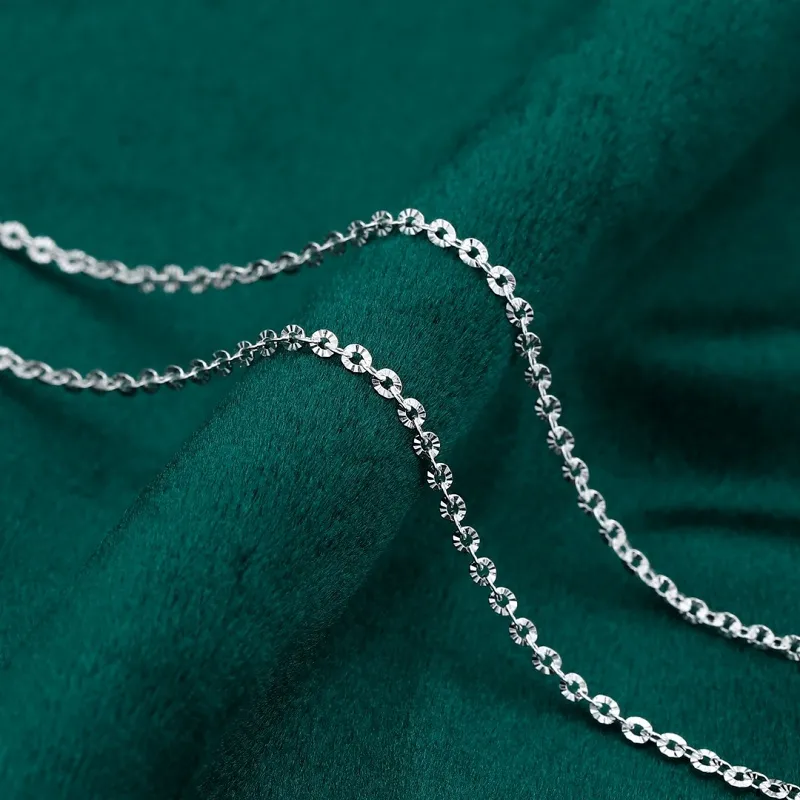 CUTE DAME S999 Sterling Silver Necklaces Women's Silver-1