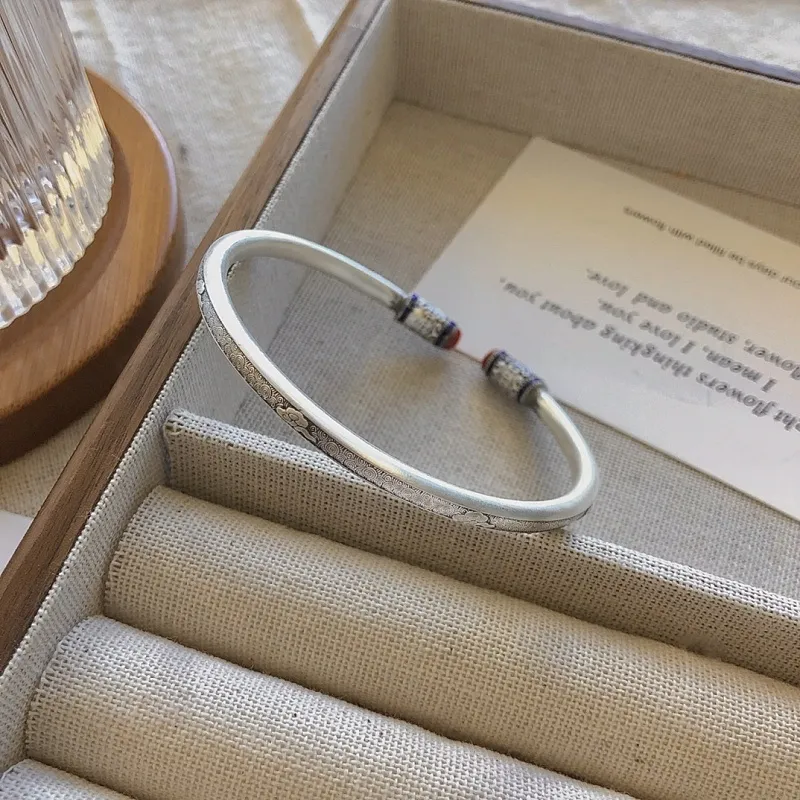 CUTE DAME S999 Sterling Silver Bracelets Women's Silver-4