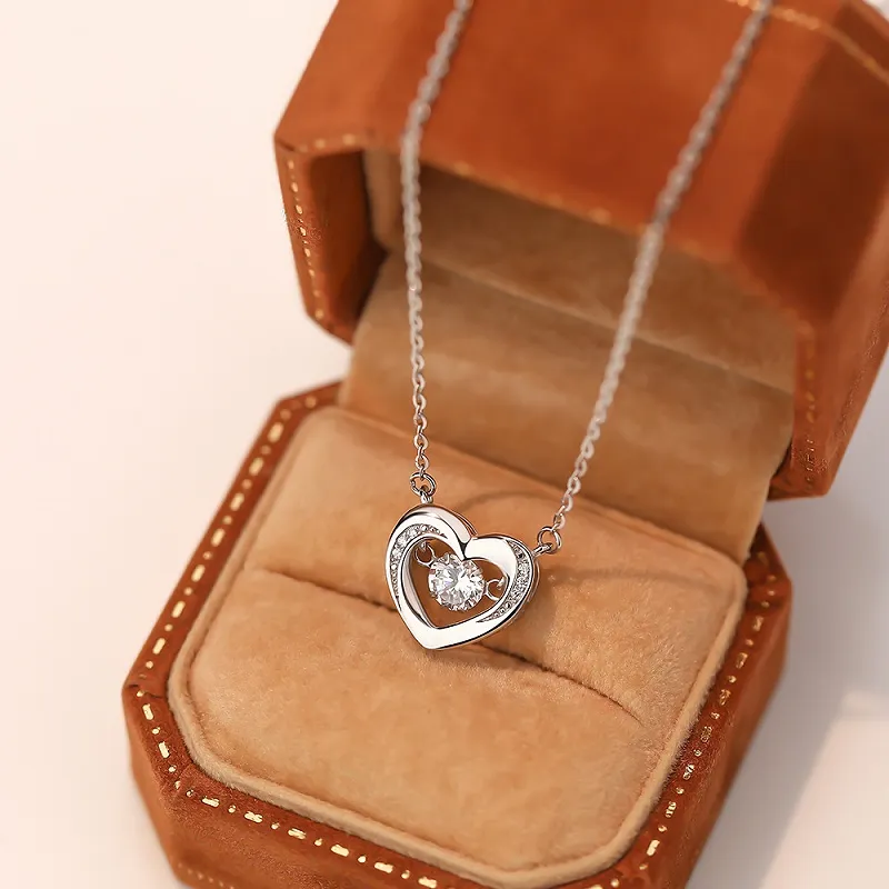 CUTE DAME S925 Silver Necklaces Women's Silver-2