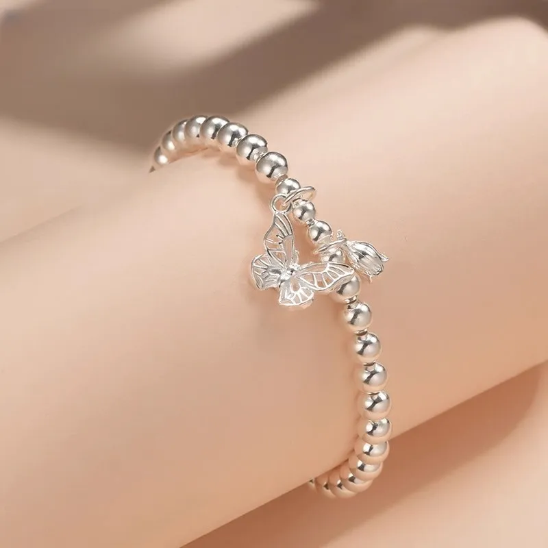 CUTE DAME Sterling Silver Bracelets Women's-2