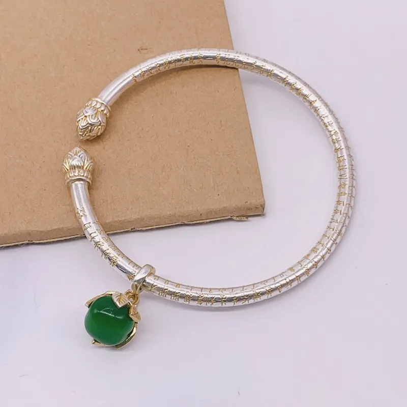 CUTE DAME S999 Fine Silver Sterling Silver Bracelets Women's Silver-2