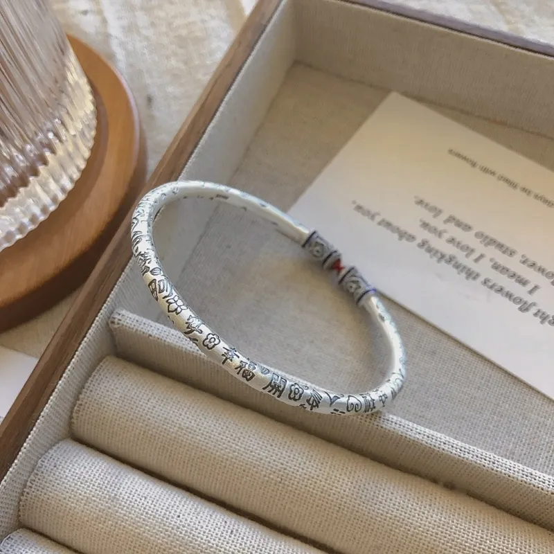 CUTE DAME S999 Sterling Silver Bracelets Women's Silver-4