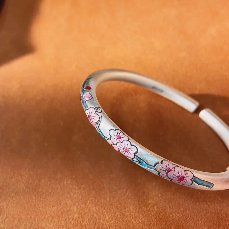 CUTE DAME S999 Sterling Silver Bracelets Women's Silver-7