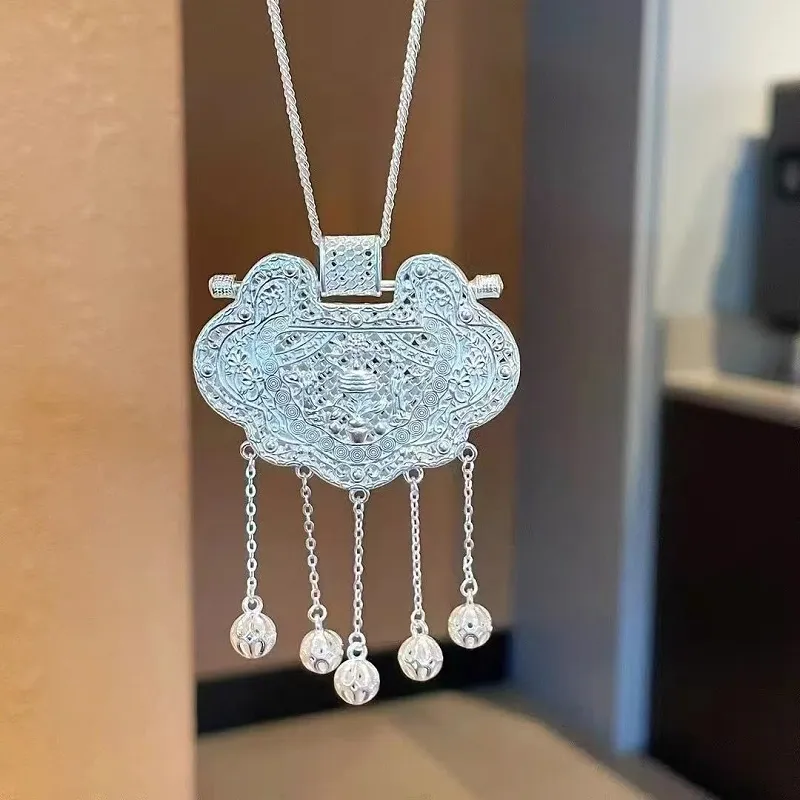 CUTE DAME Sterling Silver Necklaces Women's Silver-2