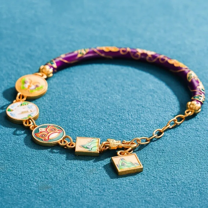CUTE DAME S999 Pure Silver Bracelets Women's Gold-4