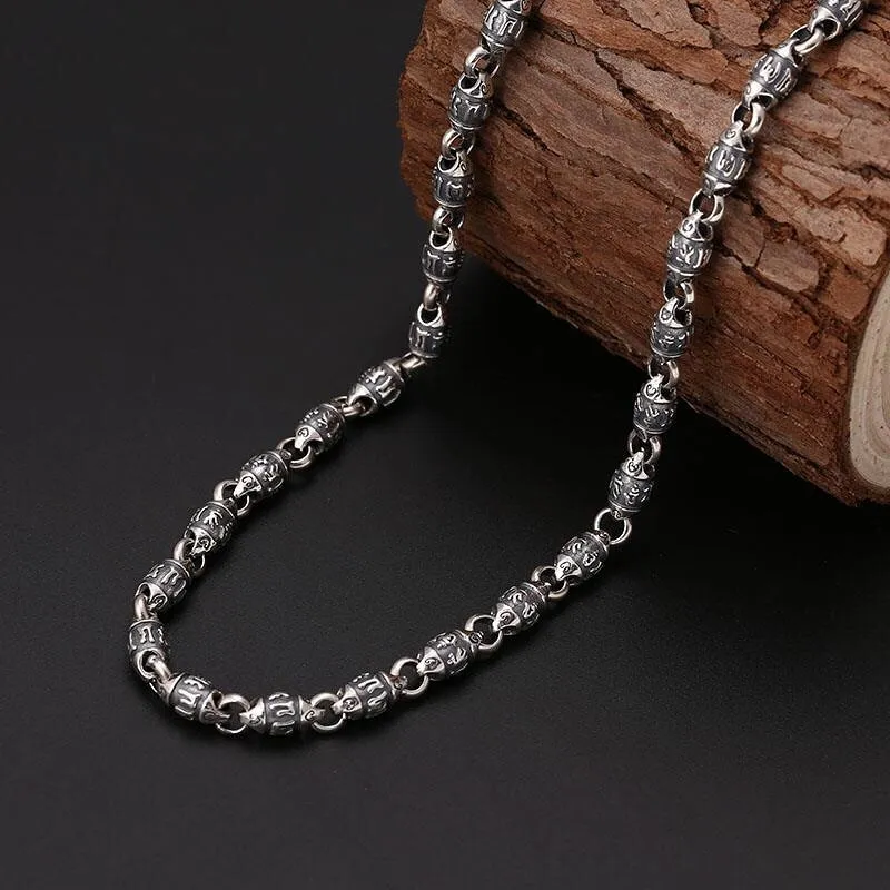CUTE DAME S925 Silver Necklaces Unisex Silver-5