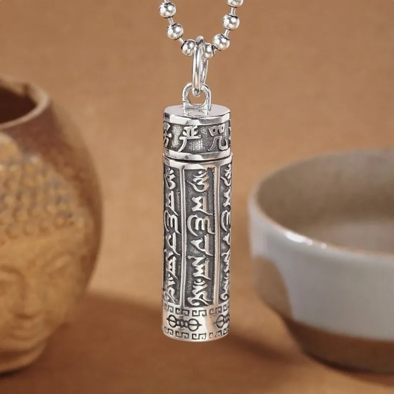 CUTE DAME S999 Fine Silver Sterling Silver Necklaces Unisex Silver-1