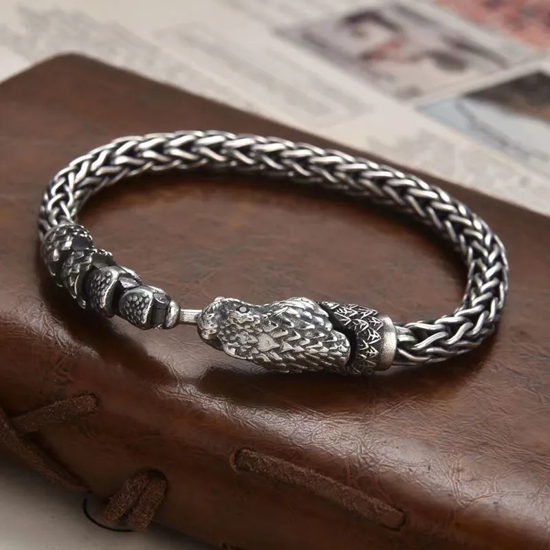 CUTE DAME S925 Silver Bracelets Unisex Silver-1