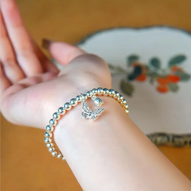 CUTE DAME Sterling Silver Bracelets Women's-4