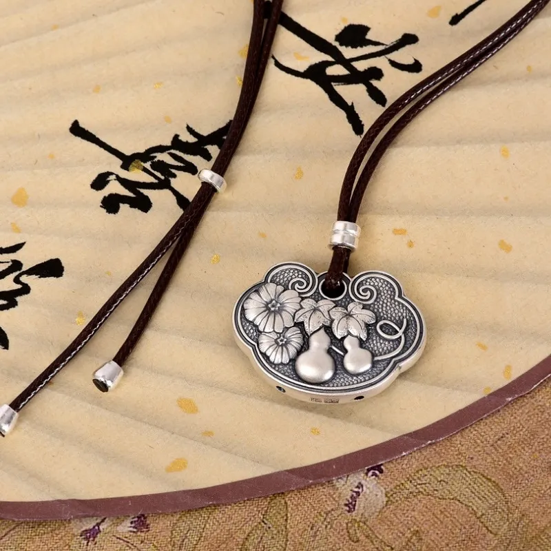 CUTE DAME S999 Sterling Silver Necklaces Women's Silver-2
