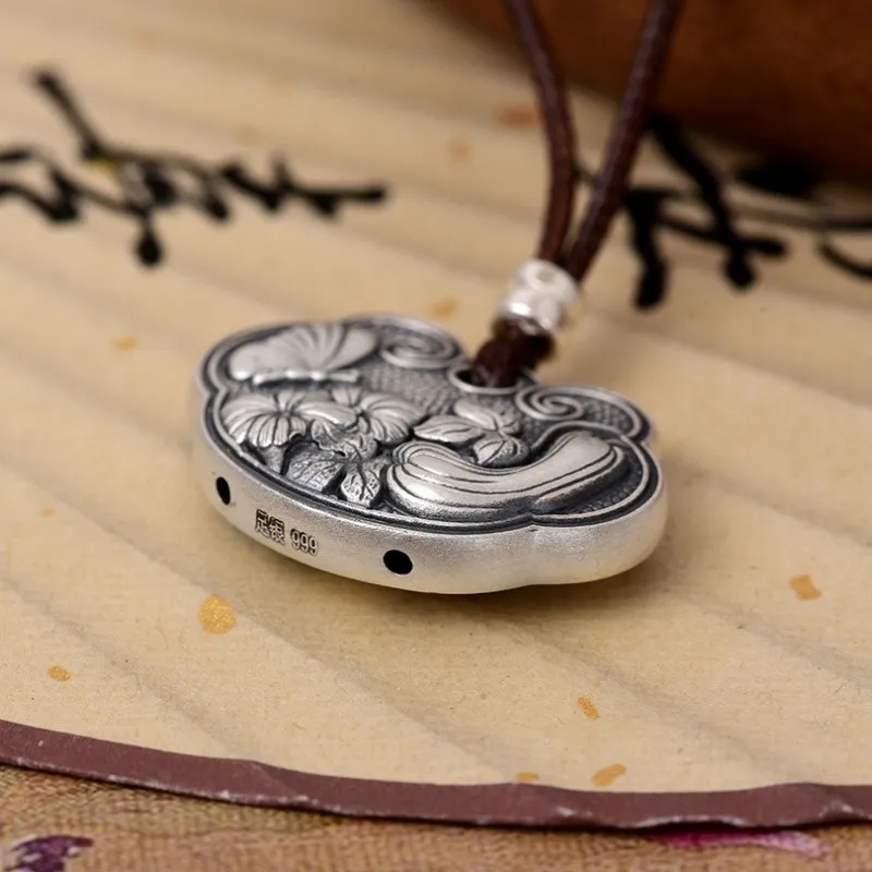 CUTE DAME S999 Sterling Silver Necklaces Women's Silver-4