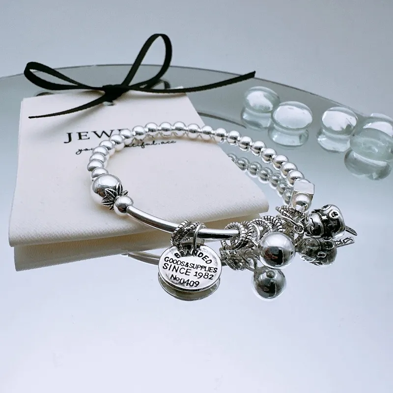CUTE DAME S999 Pure Silver Bracelets Women's Silver-4