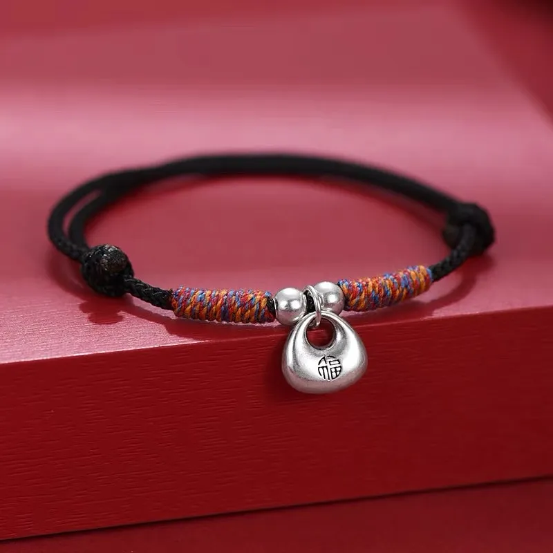 CUTE DAME S999 Pure Silver Bracelets Unisex Silver-6
