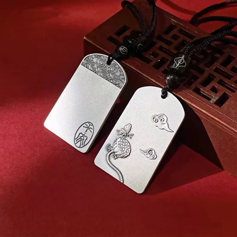 CUTE DAME 999 Fine Silver Necklaces Women's Silver-1