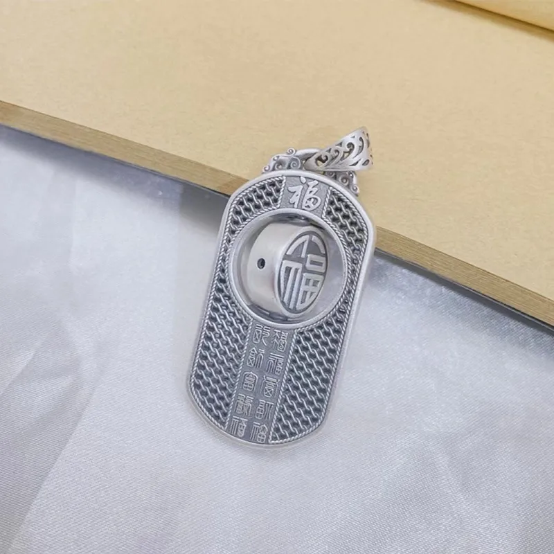 CUTE DAME S999 Sterling Silver Necklaces Unisex Silver-2