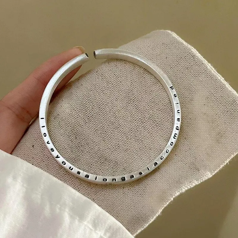 CUTE DAME S999 Sterling Silver Bracelets Women's Silver-4