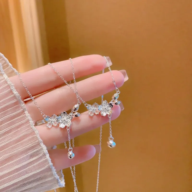 CUTE DAME S990 Sterling Silver Necklaces Women's Silver-2